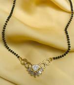 White mangalsutra