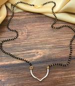 White mangalsutra