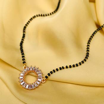 White mangalsutra 1