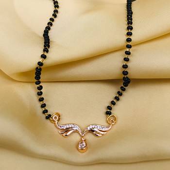 White mangalsutra 1
