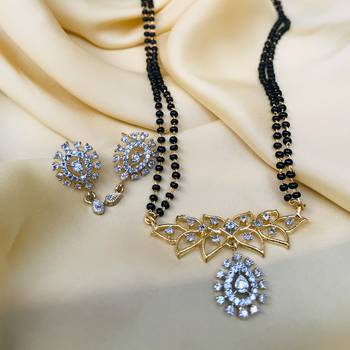 White mangalsutra 2