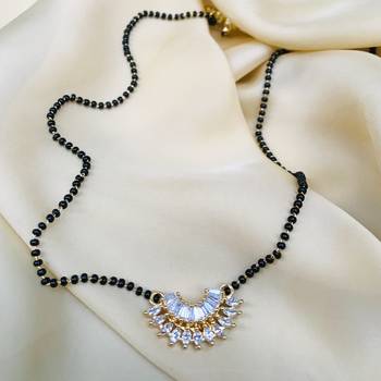 White mangalsutra 2