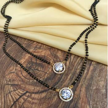 White mangalsutra 1