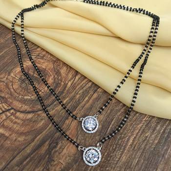 White mangalsutra 2