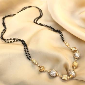 White mangalsutra 2