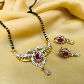 White mangalsutra 2
