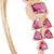 Red cubic zirconia bangles-and-bracelets