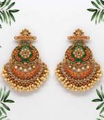 Green danglers-drops