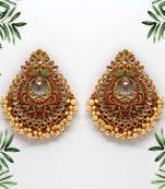 Brown danglers-drops