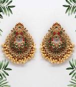 Green danglers-drops