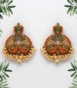 Green danglers-drops