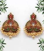 Green danglers-drops