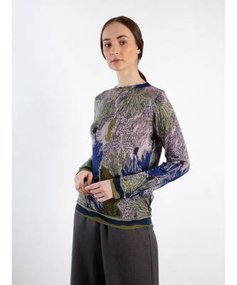 Printed Cashmere Sweater 4