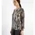 Python printed Cashmere Sweater