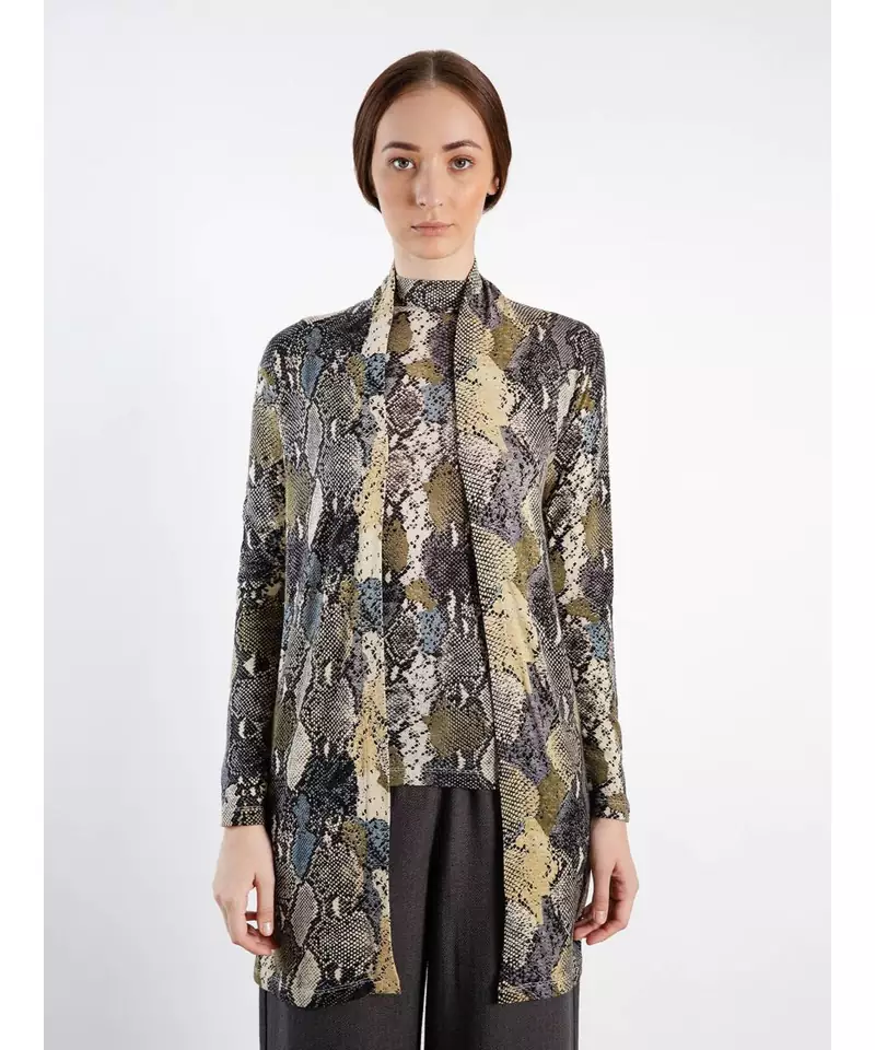 Printed Cashmere Twin Set