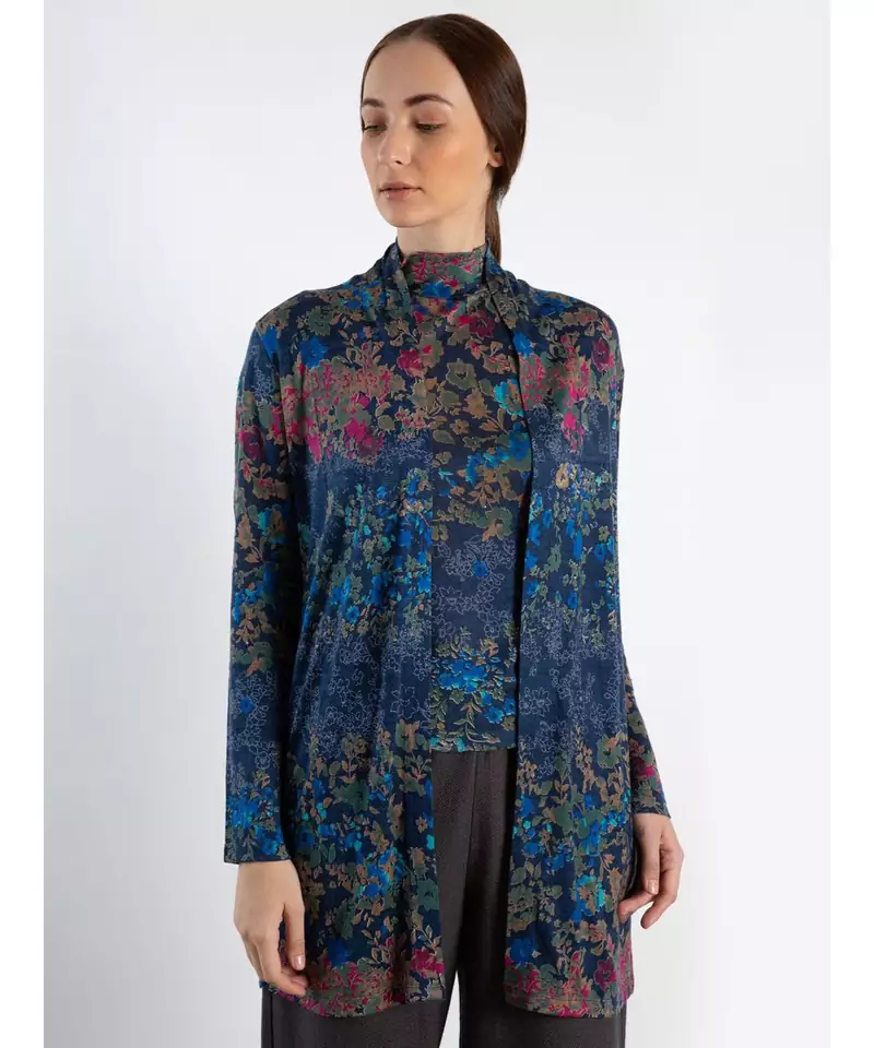 Printed Cashmere Twin Set