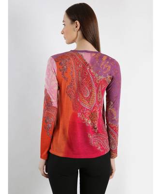 Printed Cashmere Sweater 2