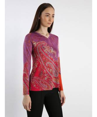 Printed Cashmere Sweater 5