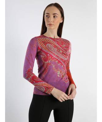 Printed Cashmere Sweater 1