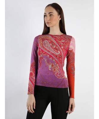 Printed Cashmere Sweater 5