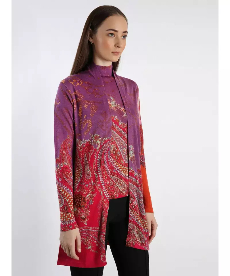 Printed Cashmere Twin Set