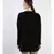 V neckline Cashmere Tunic Fit Sweater