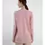 V neckline Cashmere Tunic Fit Sweater
