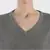 V neckline Cashmere Tunic Fit Sweater