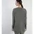V neckline Cashmere Tunic Fit Sweater