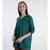 V neckline Cashmere Tunic Fit Sweater