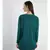V neckline Cashmere Tunic Fit Sweater