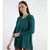 V neckline Cashmere Tunic Fit Sweater