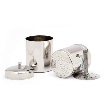Coconut Stainless Steel South Indian Sytle Coffee Filter - 250 ML (4 Cups) 3