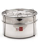 Separator Stainless Steel for Outer Lid Pressure Cooker, 7.5 - litres (2 Containers with Lifter)- Diamater - 8.5 Inches