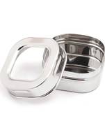 Coconut Stainless Steel Mini C-Thru Bingo/Container/Storage Box/Canister - Set of 6 Diameter -7.5cm , 5 cm Height