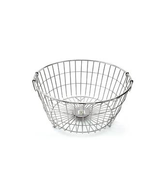KCL Stainless Steel Round Utensil Draining Basket/Kuda - 1 Unit (W - 52Cm x H - 24Cm) 1