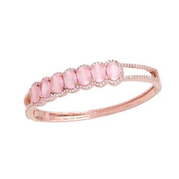 Pink cubic zirconia bangles-and-bracelets 2