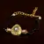 Gold Plated Pearl and Stone Embellished Mangalsutra Bracelet MS18