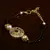 Gold Plated Pearl and Stone Embellished Mangalsutra Bracelet MS21
