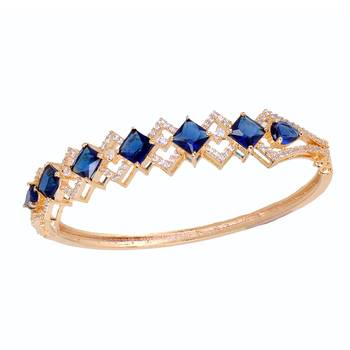 Blue cubic zirconia bangles-and-bracelets 3