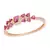 Red cubic zirconia bangles-and-bracelets