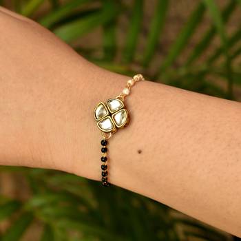 Kundan Elegance Mangalsutra Bracelet 1