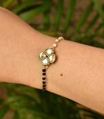 Kundan Elegance Mangalsutra Bracelet
