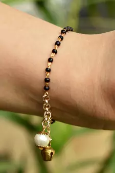 Multi Color Beads Mangalsutra Bracelet