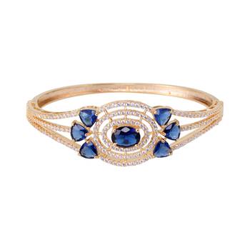 Pink cubic zirconia bangles-and-bracelets 2