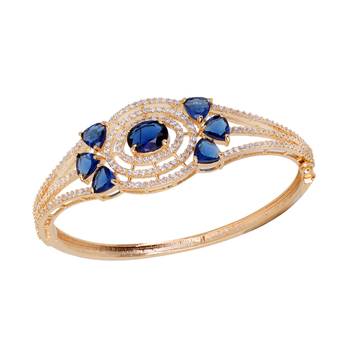 Pink cubic zirconia bangles-and-bracelets 3