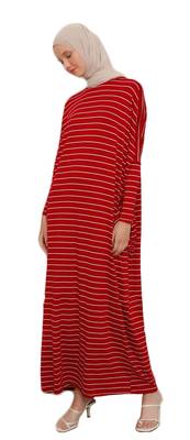 JSDC Women Printed Long Regular Wear Jersey Gown Kaftan  3