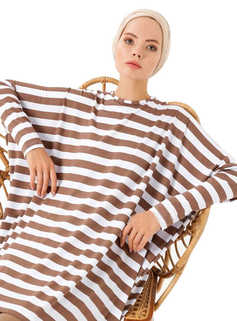 JSDC Beach Wear Printed Short Tunic Regular Wear Kaftan For Women