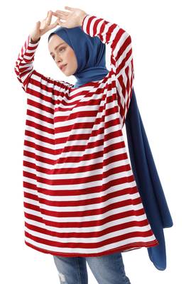 JSDC Women Daily Wear Crew Neck Style Tunic Kaftan 1