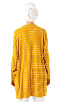 JSDC Women Crew Neck Style Tunic Kaftan Dress With Pockets 4